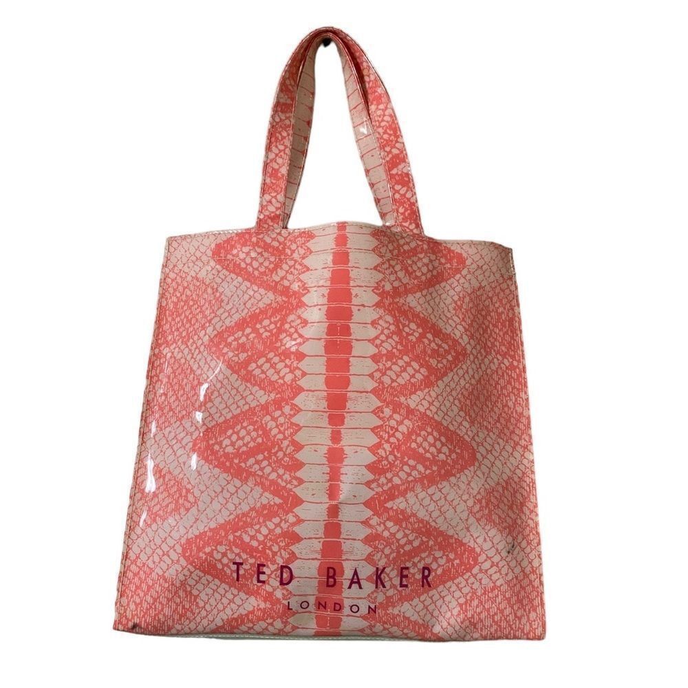 Ted Baker TOTE Vinyl snake print